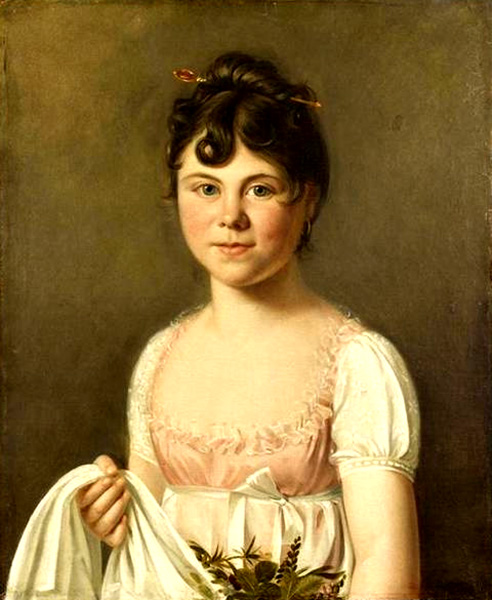 the artist's daughter